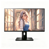 Nouvel écran large sans cadre IPS 4K HDR LED de 27 pouces pour ordinateur, luminosité de 350 cd/m², temps de réponse de 5 ms, 60 Hz, DP/ Réglable