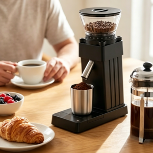 Molinillo <span class=keywords><strong>de</strong></span> Café Eléctrico Portátil, Funciona Mientras se Carga, Núcleo <span class=keywords><strong>de</strong></span> Molienda <span class=keywords><strong>de</strong></span> Cerámica para Granos <span class=keywords><strong>de</strong></span> Café, Nueces y Especias - Product Image 5