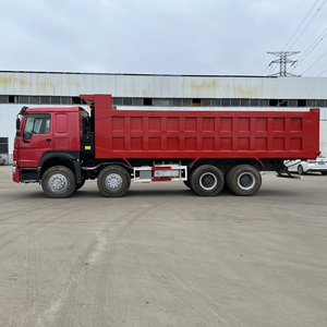 Sinotruck HOWO 6x4รถบรรทุกดีเซล10ล้ออัตโนมัติรุ่นใหม่351-450hp 25-30T ยูโร3รถบรรทุกหนักไม่มีกล้องหลัง - Product Image 5