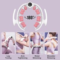 Rouleau de massage anti-cellulite en gros avec poignées amovibles antidérapantes pour les jambes, la taille, les fesses et le massage musculaire du cou