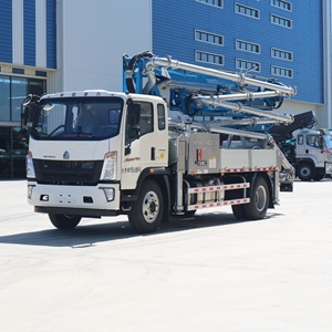 Jiuhe Bán Chạy nhất điều khiển từ xa HOWO Chassis 25M 30M 32m Mini Xe tải BƠM BÊ TÔNG trong những năm gần đây - Product Image 1