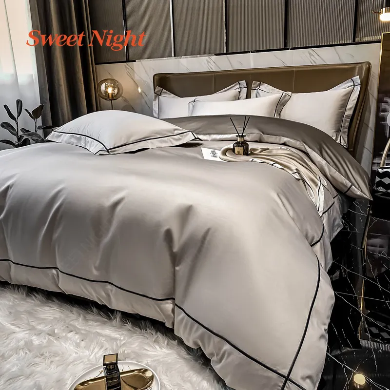 bed sheet duvet cover set Luxury cotton bedspreads hotel bedding set hotel home bedding set