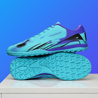 Nouvelles chaussures de football en gazon artificiel professionnelles, printemps/automne/hiver/été, adolescents, dessus en PU, pointes en caoutchouc, semelle extérieure en TPU, unisexe