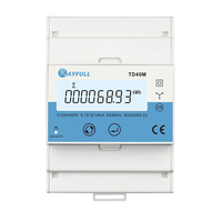 Rayfull TD40M 3 fases 100A conexión directa RS485 Modbus medidor para edificios inteligentes Monitor de energía Solar submetro Modbus medidor