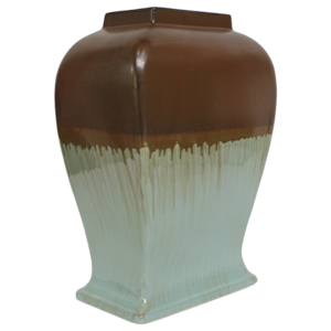 Vaso in ceramica con coperchio, elegante vaso per fiori, per soggiorno, decorazione per la casa, camera da letto, ufficio, pezzo decorativo - Product Image 3