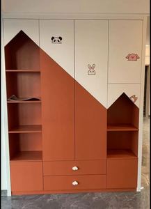 Armario Infantil de Madera Moderno y Minimalista, Mueble de Almacenamiento para el Hogar, Dormitorio, Hotel/Gimnasio, Características de Ropa/Cajones para la Escuela - Product Image 2