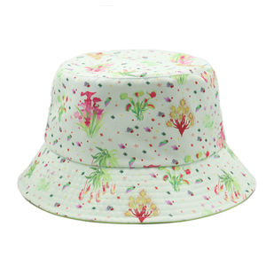 Chapeau Bob Personnalisé avec Broderie Végétale, Séchage Rapide, Couleurs Naturelles Fraîches, Large Bord Brodé - Product Image 3