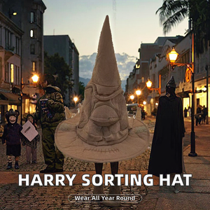 Disfraz de Sombrero Seleccionador de <span class=keywords><strong>Harry</strong></span> <span class=keywords><strong>Potter</strong></span> para Adultos y Niños, Estilo de Personaje para Fiestas de Halloween y Navidad - Product Image 2