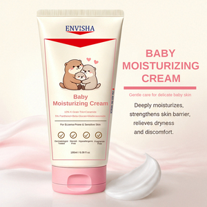 Crème hydratante pour le corps pour enfants, vegan, biologique, naturelle, avec logo personnalisé, soin de la peau coréen, éclaircissant, hydratant, crème hydratante pour bébé - Product Image 3