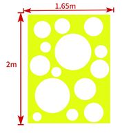 Toile fluorescente UV, tentures psychédéliques UV, décoration extensible en toile pour scène DJ, fête PSY