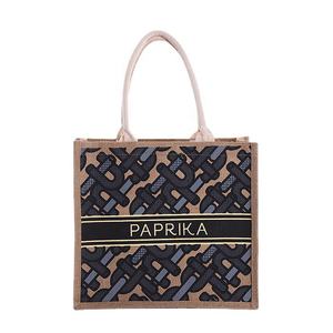 Eco Friendly Wholesale <b>Large</b> Customized Jute Tote Shopping Bag with Zipper Closure <b>Black</b> Laminated Lady <b>Handbags</b> - Product Image 5