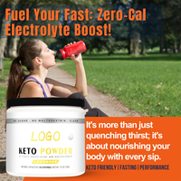Poudre d'électrolyte Keto OEM/ODM | Saveur de citron sans sucre | Stimule l'hydratation et l'énergie pour un mode de vie à faible teneur en glucides