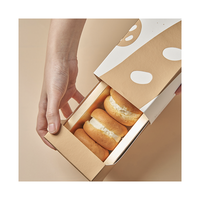 Tiroir d'impression personnalisé recyclable créatif Biscuits Croissant Pâtisserie Gâteau Boîte d'emballage