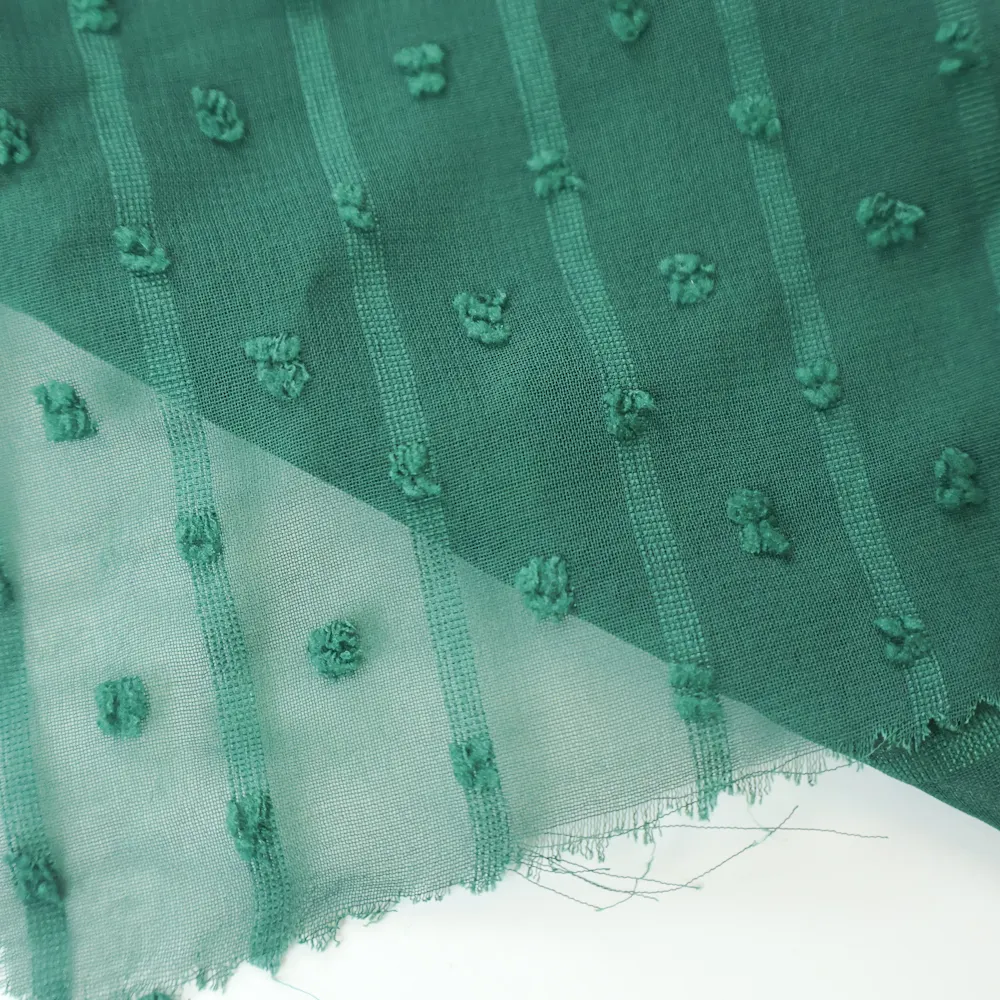Op Maat Gemaakte Hoge Kwaliteit Fabriek Groothandel 100 Polyester Kledingstof Driedimensionaal Patroon Ademende Verfstof