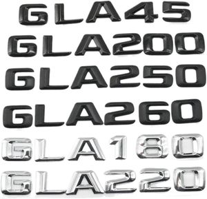 Insignia de automóvil personalizada, emblema de plástico ABS para coche, letras cromadas personalizadas, números de portón trasero, pegatinas para camiones, automóviles, motocicletas - Product Image 1