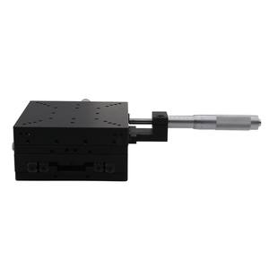 2轴XY微米级线性平台 手动线性平台 120x120mm 带交叉滚柱轴承 SEMY120-AC - Product Image 5