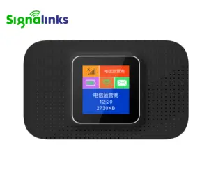 קישורי איתות נייד 4G LTE MiFi עם תמיכה ב-WiFi6 ממשק מסוג C נתב אלחוטי סוללה 3000mAh