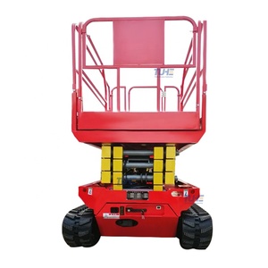 Plataforma Elevadora de Tijera Antideslizante con Orugas Adaptadas para Todo Terreno - Product Image 4