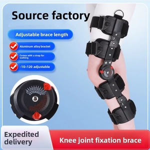 Estabilizador <span class=keywords><strong>de</strong></span> Rodilla Ortopédico Ajustable con Bisagras, Funda Protectora Profesional para Rodilla <span class=keywords><strong>de</strong></span> Uso Universal, Aleación <span class=keywords><strong>de</strong></span> Aluminio Compuesta - Product Image 6