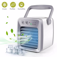Pemurni udara Mini portabel, Humidifier & kondisioner bertenaga AC ABS + PC teknologi baru plastik untuk penggunaan ruangan luar ruangan & Hotel
