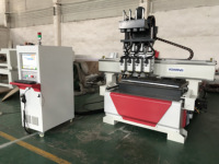 Machine de menuiserie cnc 1325 à quatre têtes, pour le travail du bois