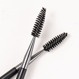 Pinceau à cils HQ Mixed Proc Discount, pinceau à sourcils en spirale, pinceau à cils bouclés, tige longue pliable, pinceau de maquillage professionnel - Product Image 5