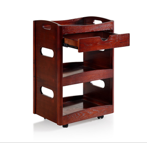 Carrello da Salone <span class=keywords><strong>di</strong></span> <span class=keywords><strong>Bellezza</strong></span> in Legno con 2 Cassetti e Ripiano a 3 Livelli per Uso in <span class=keywords><strong>Officina</strong></span> - Product Image 5