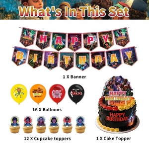 Kit de Décorations d'Anniversaire Thème Stranger Things 1985 : Bannière Laboratoire Hawkins, Décoration de Gâteau, Ballons, Kit Fête Upside Down - Product Image 5