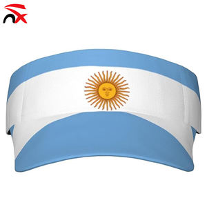 Gorra de visera ajustable con banderas nacionales de Argentina, gorra para el sol para mujeres, hombres y adolescentes, para deporte, playa, <span class=keywords><strong>tenis</strong></span>, golf, correr, senderismo - Product Image 1