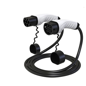 Cable de Carga para Vehículos Eléctricos <span class=keywords><strong>Tipo</strong></span> 2 a <span class=keywords><strong>Tipo</strong></span> 2 de 32 A, 22 kW, Protección IP55 y Enchufe IEC 62196-2 para una Carga Segura - Product Image 2