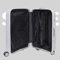 Ensembles de bagages en PP 20, 24 et 28 pouces, valises à roulettes avec serrure TSA et roues universelles à 360 degrés
