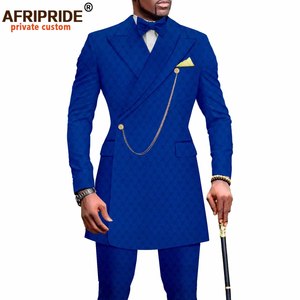 Bán buôn cộng với kích thước phù hợp với đám cưới Châu Phi Chất lượng cao <span class=keywords><strong>Batik</strong></span> người đàn ông Châu Phi phù hợp với bông phù hợp với Châu Phi cho nam giới - Product Image 5