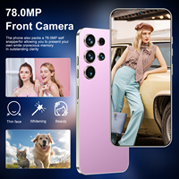 Smartphone S25 Ultra 16 Go + 1 To de stockage OTG, écran HD 7,3 pouces, batterie 7800 mAh, appareil photo 108 MP, processeur Deca Core, version globale 5G, Android 14, Smartphone OEM