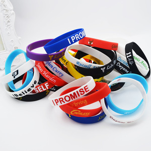 Custom Rubber & Silicone Wristbands Personalized Silicone Wristbands Collection - Glowing, UV, & Camouflage Styles Available