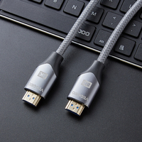 Câble HDMI tressé VegGieg haute vitesse 60 Hz pour TV mobile, vidéo 4K 8K 2.1, Ver20b, 1m 2m 3m 5m 8m 10m