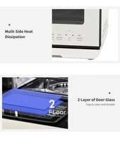 Nouveaux appareils ménagers coréens 20L vapeur Air friteuse four numérique comptoir électrique vapeur Air friteuse grille-pain four
