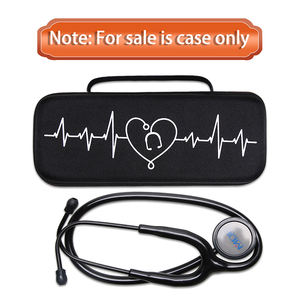 กล่องใส่เครื่องฟังเสียงหัวใจแบบแข็ง EVA ป้องกันอย่างดี สำหรับ <span class=keywords><strong>3M</strong></span> Littmann <span class=keywords><strong>Cardiology</strong></span> III,II,IV,<span class=keywords><strong>3M</strong></span> Littmann <span class=keywords><strong>Master</strong></span> <span class=keywords><strong>Cardiology</strong></span> - Product Image 5