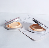 Étuis triangulaires en gros pour coussinets BB, étuis de maquillage, palettes de fards à joues, illuminateurs et fards à paupières, recharges compactes de crème solaire BB