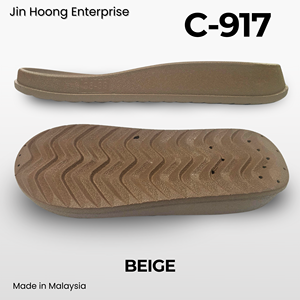 Pantuflas Jin Hoong C-917 para Mujer, Color Beige, Suela de PVC Duradera y Ultraligera, con Plantilla Integrada y Diseño Antideslizante - Product Image 2