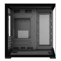 Gabinete para Computadora de Juegos MATX Ruix Iceblade 240, Nuevo Diseño, Gabinetes para PC de Escritorio con Vista Completa, Torre Media, Paneles Laterales Dobles con Ventanas