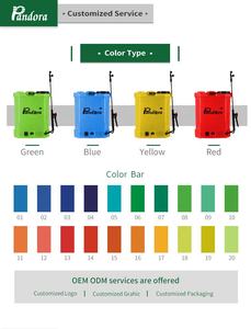 פנדורה 18L סין OEM מפעל חקלאי תרמיל תרמיל סוללה כוח חשמלי מרסס ערפל מכונת - Product Image 4