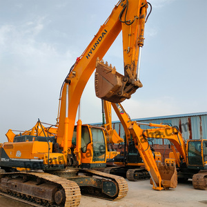Excavatrice sur chenilles Hyundai 305LC-9T avec godet de terrassement, modèle hydraulique robuste, origine Corée, occasion - Product Image 2