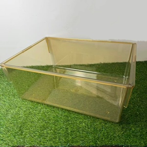 Gabbia Trasparente Ventilata per Allevamento di Topi e Ratti con Base Profonda, Design Anti-Morso, Facile da Pulire, in Plastica per Allevatori o Uso di Laboratorio - Product Image 5