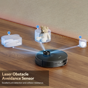 OEM GX8 Robot Vacuum Cleaner LiDAR Navigation 4000Pa Suction Dock App and Voice Control Smart Vacuum <b>Mop</b> - Product Image 5