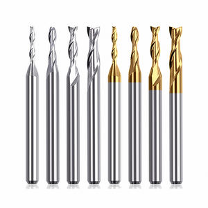 HUHAO <span class=keywords><strong>Fraise</strong></span> CNC 0.5-3.175mm à deux cannelures pour bois MDF - Product Image 2