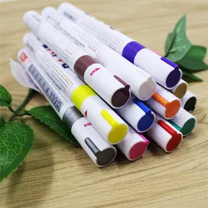 6 color permanent paint marker pen
