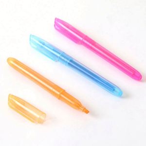 Marcadores Fluorescentes Premium Pastel de 5 Colores con Logotipo Personalizado, Punta Plana de Doble Cara, Empaque Suelto para Uso Promocional - Product Image 5