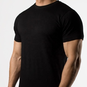 Oem/ODM Mens Workout tập thể dục mặc hoạt động T-Shirts thể thao đồng bằng áo phông cho in ấn thể thao t Áo sơ mi phòng tập thể dục quần áo người đàn ông - Product Image 3