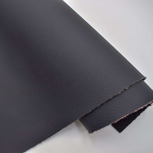 Wholesale PVC Lychee Leather Cotton Velvet Synthetic PU Fabric Rolls for Furniture Sofa Bag Car Seat Faux Leather Use