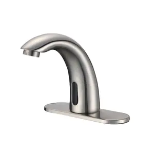 Sensor Water Faucet NSF Automatic Sensor Touchless Bathroom Sink Faucet Electronic Water Saving Automatic Sensor Infrared Tap Faucet